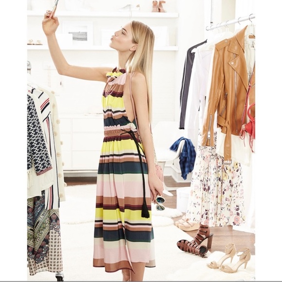 Apiece Apart La Rosa silk striped dress - Picture 3 of 11